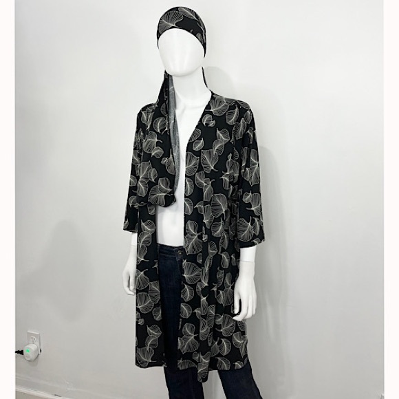 Women’s lightweight tropical open front summer cardigan - Picture 4 of 11